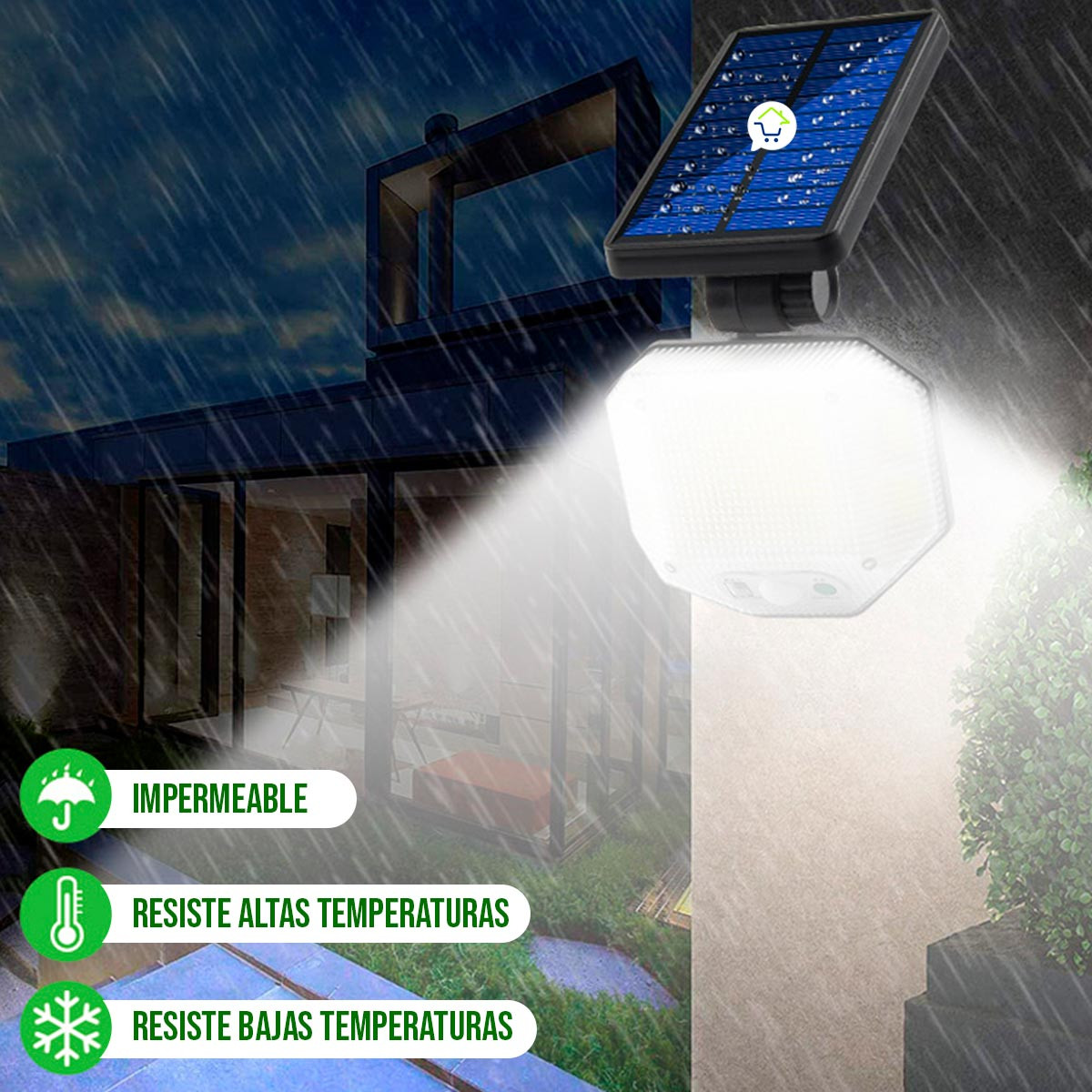 Miniatura 6 de Reflector Solar Lampara Jardin XF706